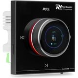 Power Dynamics - Powerline B50B - Inbouwversterker - Zwart - 2x 25W - Met Touchscreen en Bluetooth