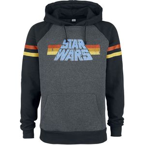 Star Wars 77 Heren Trui met capuchon - gemêleerd donkergrijs/zwart - M
