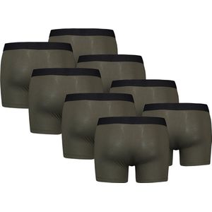 BOXERS 8-pack Levi's effen herenboxershorts, gemaakt van biologisch katoen