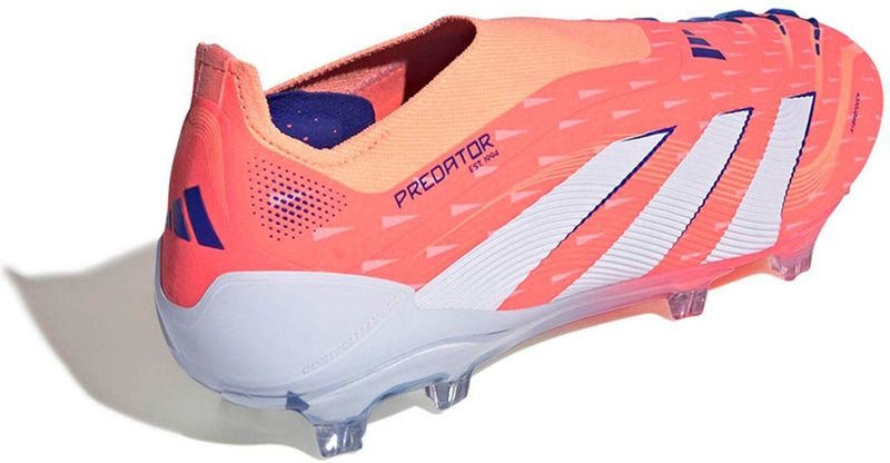 adidas Predator Elite - Veterloze Gras Voetbalschoenen - Oranje Wit Blauw