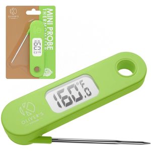 Instant Read Digitale Vleesthermometer - Super Snel, Nauwkeurig en Eenvoudig te Gebruiken LCD-display - Perfect voor Grillen