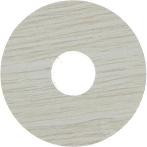 Zelfkl. rozet (17 mm) dockland oak (10 st.)