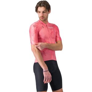 Castelli #giro108 Competizione 3 Korte Mouw Wielertrui Roze 2XL Man