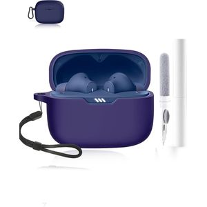 ByShane - Beschermhoes van silicone voor draadloze oordopjes - duurzaam en milieuvriendelijk - met precieze openingen en oplaadmogelijkheid - schokbestendig en comfortabel.