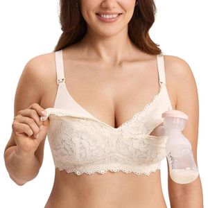 Zwangerschap Borstvoedings BH zonder riemen linten - Comfortabel en zacht - Voor vrouwen - Handig tijdens borstvoeding​.