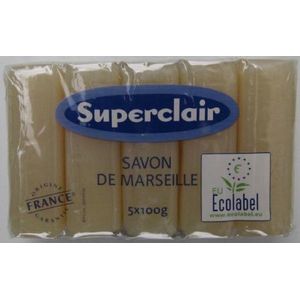 Superclair Marseille Handzeep - Zeeptablet - 10 x 100 gram