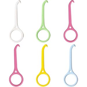 EXCITAT Set van 6 stuks - Verwijderingsgereedschap - Gereedschap voor het verwijderen van onzichtbare beugels - Verwijderingsset voor orthodontische apparatuur