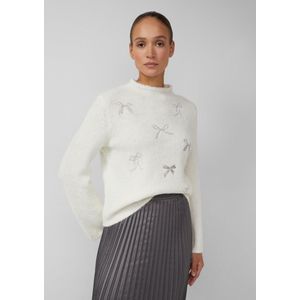 s.Oliver - Gebreide Trui - Opstaande Kraag - Zacht - Casual en Feestelijk