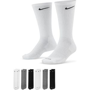 Nike - Everyday Plus Cushion - Sportsokken - Wit - Dri-FIT - 12 Stuks