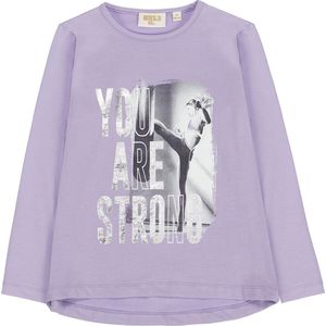 T-SHIRT MET LANGE MOUWEN VOOR MEISJES