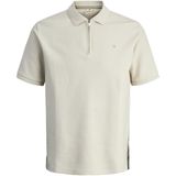 Jack & Jones - Cameron Zip Polo - Beige - Heren