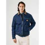 Pepe Jeans - Worlwear - Jas - Blauw - Casual