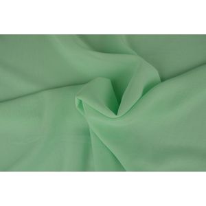 50 meter chiffon stof - Licht mint - Voile - Vitrage - 150cm breed