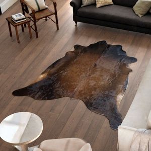 Koeienhuid Vloerkleed - 223 cm x 194 cm - Koeienkleed - Dierenvel - Dierenhuid Tapijt