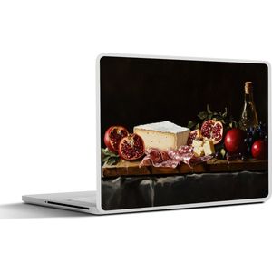 Laptop sticker - 10.1 inch - Stilleven - Vintage - Borrelplank - 25x18cm - Laptopstickers - Laptop skin - Cover