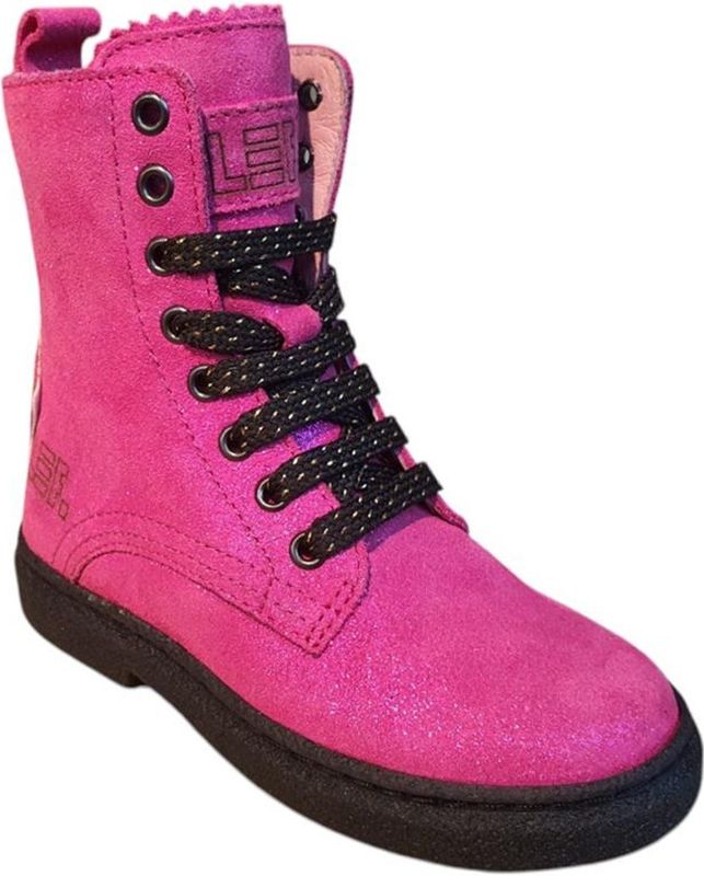 LEF - LF20252270-0100 - Biker Boot - Fuchsia - Leder