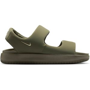 Nike - Calm - Heren Slippers - Olijf - Mesh/Synthetisch