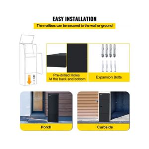 Pakketbrievenbus - Tuinkast - Brievenbus - Dropbox Parcel