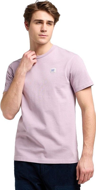 Lee - T-shirt - Soft Violet - Korte Mouwen - Relaxed Pasvorm