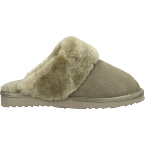 Warmbat Flurry Pantoffels Open - taupe - Maat 43