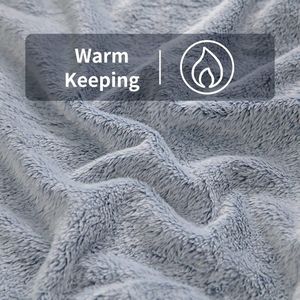 Flanel fleece dekens, extra zachte donzige dekens, lichtgewicht, gezellige microvezel bankdeken/bankdeken voor volwassenen, 130x150cm, blauw luipaard