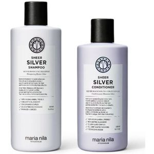 Maria Nila Sheer Silver Shampoo 350ml + Conditioner 300ml