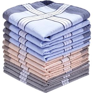 Herbruikbare Zakdoeken van Katoen 40x40 cm - Zacht, Absorberend en Milieuvriendelijk