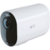 Arlo Ultra 2 XL draadloze WiFi-beveiligingscamera voor buiten, 4K UHD, 180˚ kleurennachtzicht, sirene & spotlight, bewegingsdetectie, 2-weg-audio, 12 mnd batterij, excl. Smart Hub, incl. proefp. Arlo Secure, 1 IP-Camera, wit