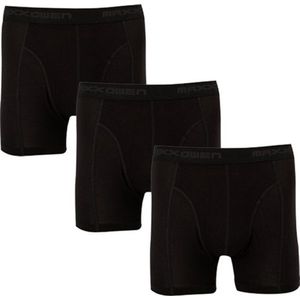 Bamboo Boxershort- Bamboo Onderbroeken - Maxx Owen - Super zacht - Antibacterieel - Perfect draagcomfort - 95% Bamboo - 3 stuks - Zwart - M
