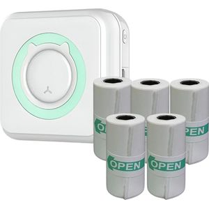 Jojoy Draagbare Smart Foto Printer - Mini - Inclusief Printpapier
