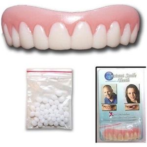 Kunstgebit InstantSmile - Boven Gebit - Medium - Goedkope Kunstgebit