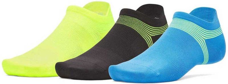 Under Armour Armourdry Run Lite Onzichtbare Sokken 3 Eenheden Veelkleurig EU 42 1/2-47 Man,Vrouw