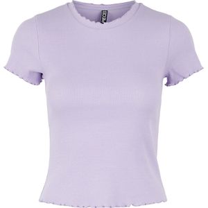 Pieces PCOMILLA SS SHORT TEE NOOS Dames T-shirt - Maat M