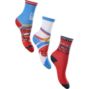 Disney - sokken Disney Cars 3 paar - jongens- maat 31/34