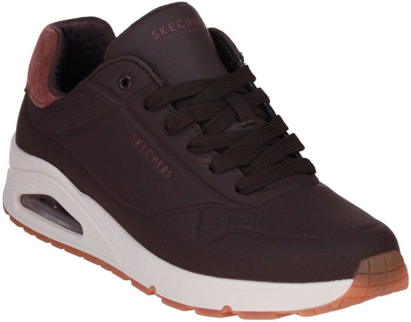 Skechers - Street Uno - Sneakers - Bruin - Luchtdemping