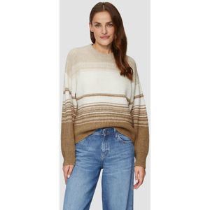 s.Oliver - Trui - Ecru - Knitwear - Lange Mouw
