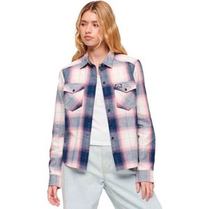 Superdry Lumberjack Check Flannel Shirt Met Lange Mouwen Veelkleurig XS Vrouw