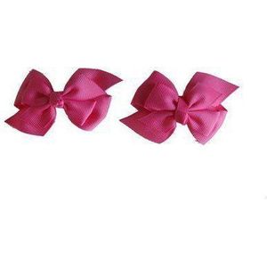 Jessidress Haarclips met Kleine strikjes - Fushia