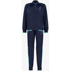 Champions League kinder trainingspak blauw - Maat 152