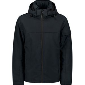 No Excess Mannen Softshell Jas Met Capuchon Nacht Blauw XXXL