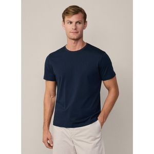Hackett Pima T-shirt Met Korte Mouwen Blauw Man