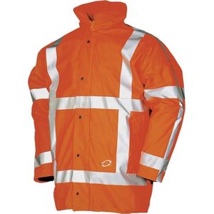 Sioen Merapi high-vis winter regenjack 03010475 - HV Oranje - L