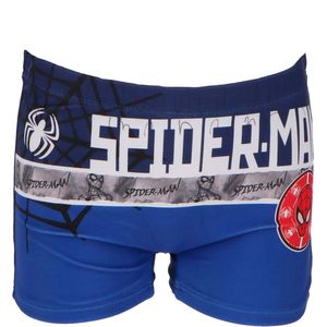 Marvel Spiderman Zwemboxer / Zwembroek - Blauw - Maat 122/128 (8 jaar)