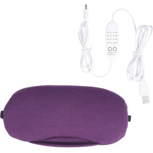 Elektronisch Oogmasker met Warm Kompres - USB Verwarmend Slaapmasker voor Ontspanning en Vermindering van Oogvermoeidheid