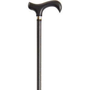 Classic Canes - Verstelbare Wandelstok - Zwart - Aluminium - Hoogte Verstelbaar van 61 tot 93 cm