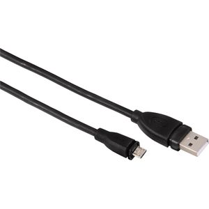 Hama USB kabel A - micro B connector, 0.25 m