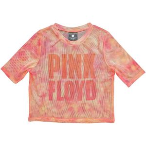 Pink Floyd - Stacked Logo Crop top - XL - Roze