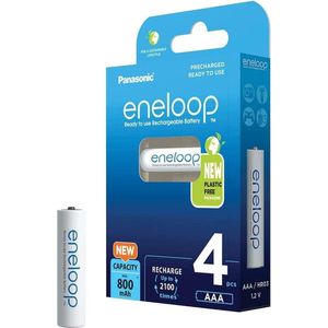 Panasonic Eneloop Micro AAA 750 mAh - 4 stuks