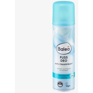 Balea - Deodorant Spray voor Zweetvoeten - Antibacterieel - 200 ml - een betaalbaar alternatief voor Scholl Fresh Step Deo