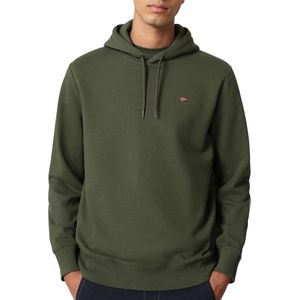 Napapijri - Balis Hood Hoodie Donkergroen - Heren - Maat M - Regular-fit